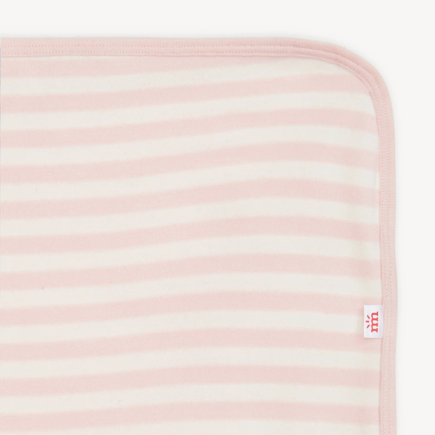 Pink Stripe Cotton Blanket