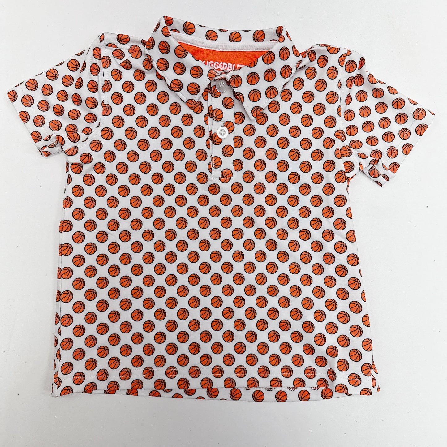 Boys Basketball Madness Knit Short Sleeve Performance Polo