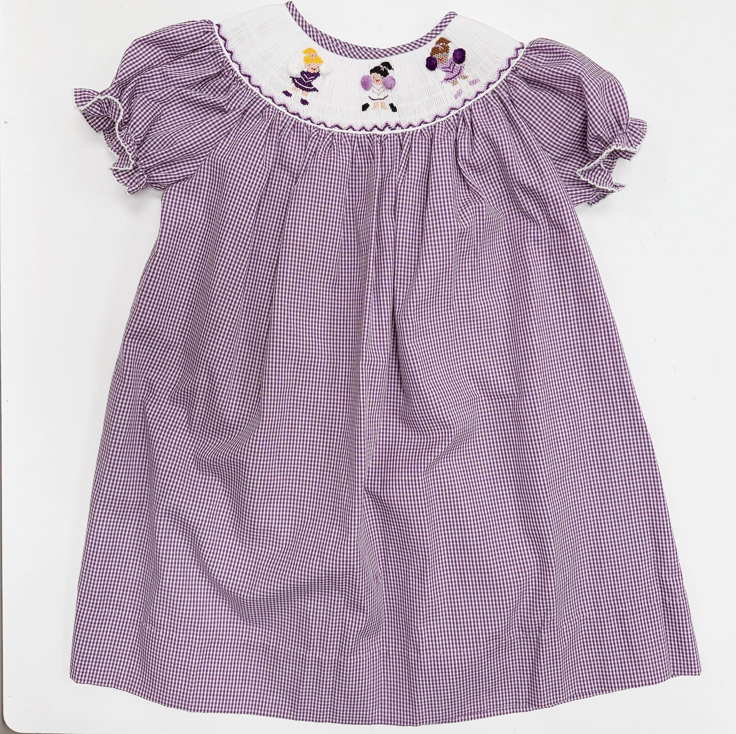 Purple Cheerleaders Helen Dress