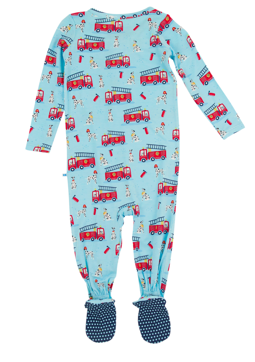 Paws to the Rescue One Piece Footie Pajamas