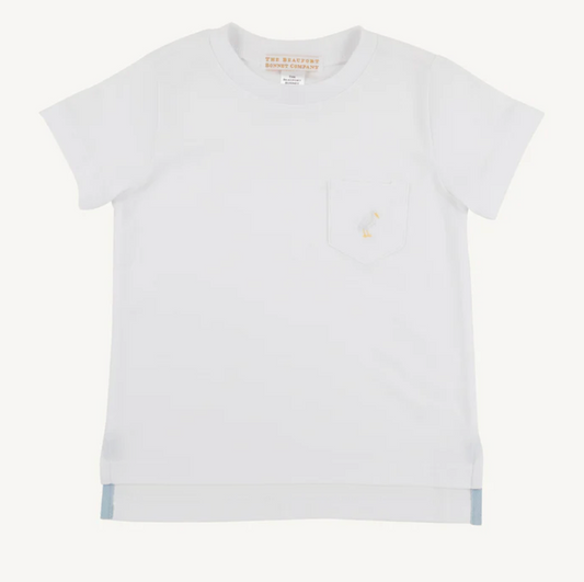 Carter Crewneck T - Wht multi