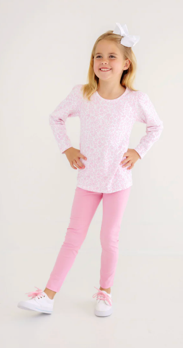 Mitzy Sue Slacks - Hot Pink