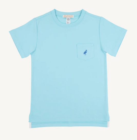 Carter Crewneck T- Bellhaven Blue