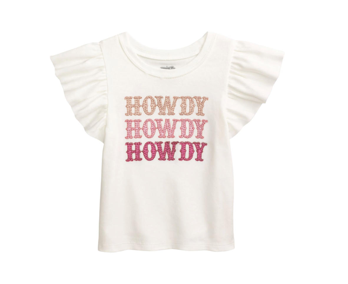 Howdy Glitter Tee