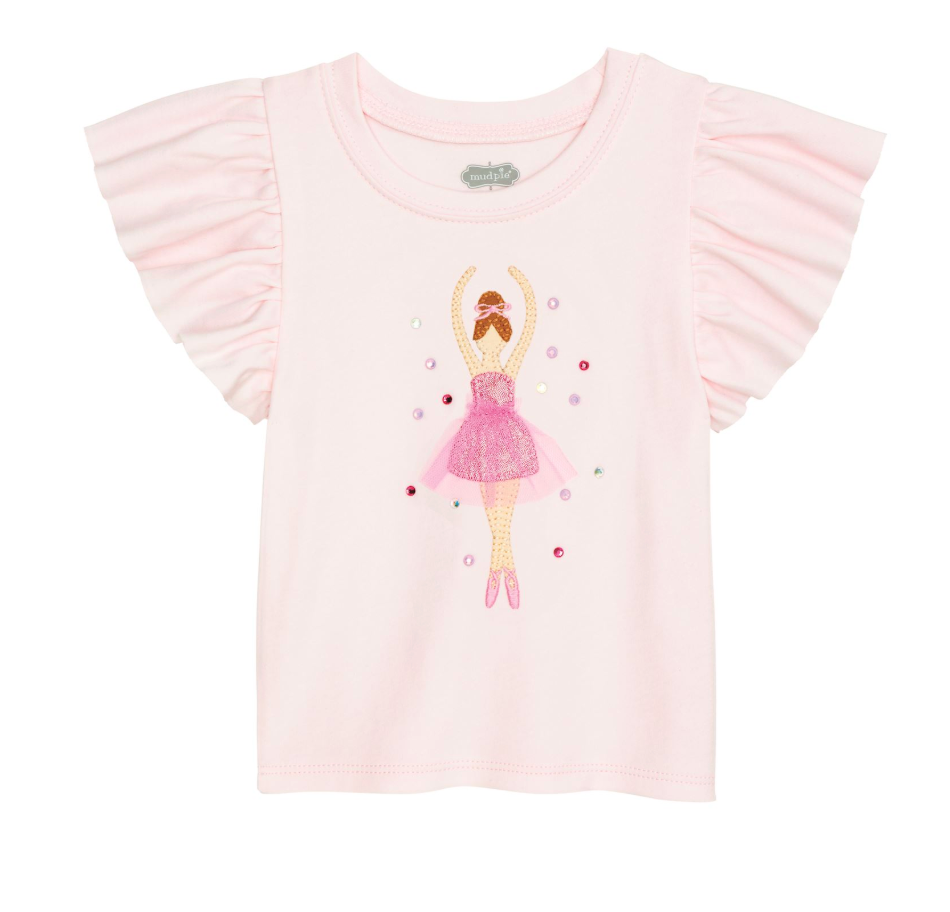 Ballerina Dance Ruffle Tee