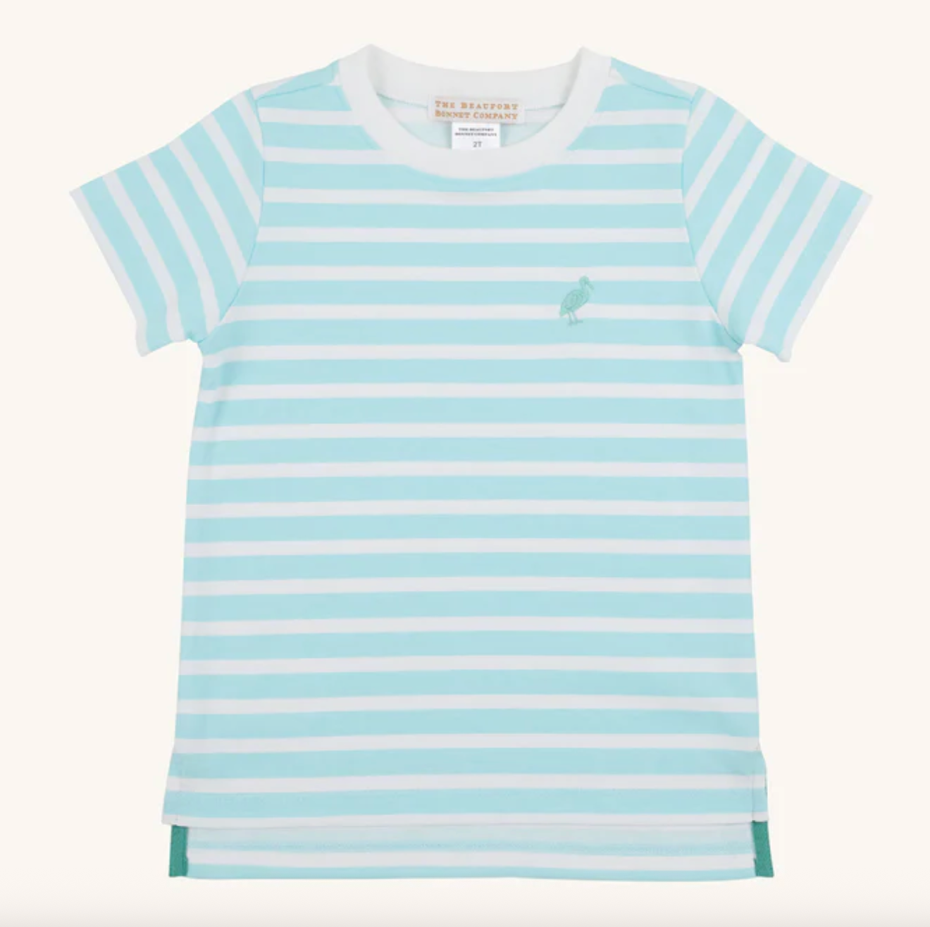 Carter Crewneck - Edisto Egg and White Stripe