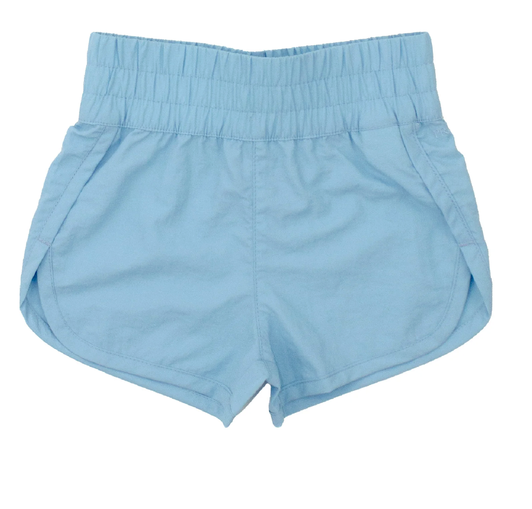 Girls Solis short aqua