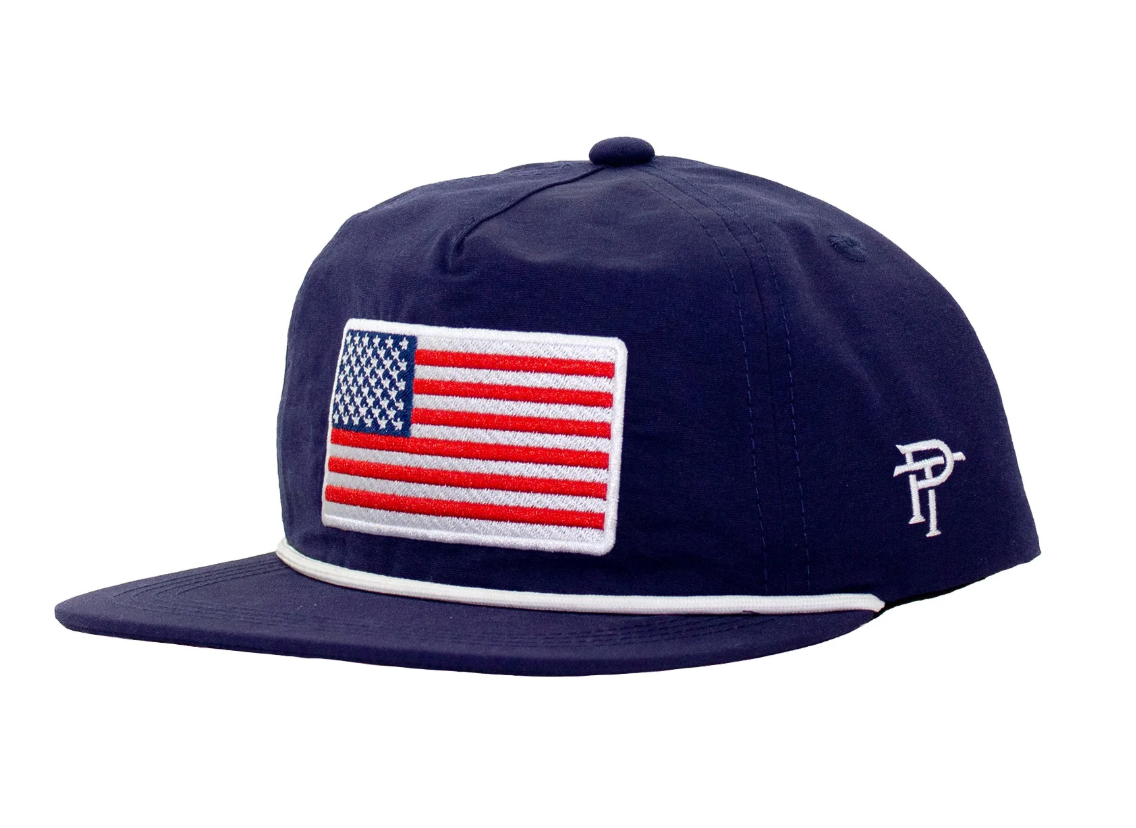Boys Classic Rope Hat American Flag