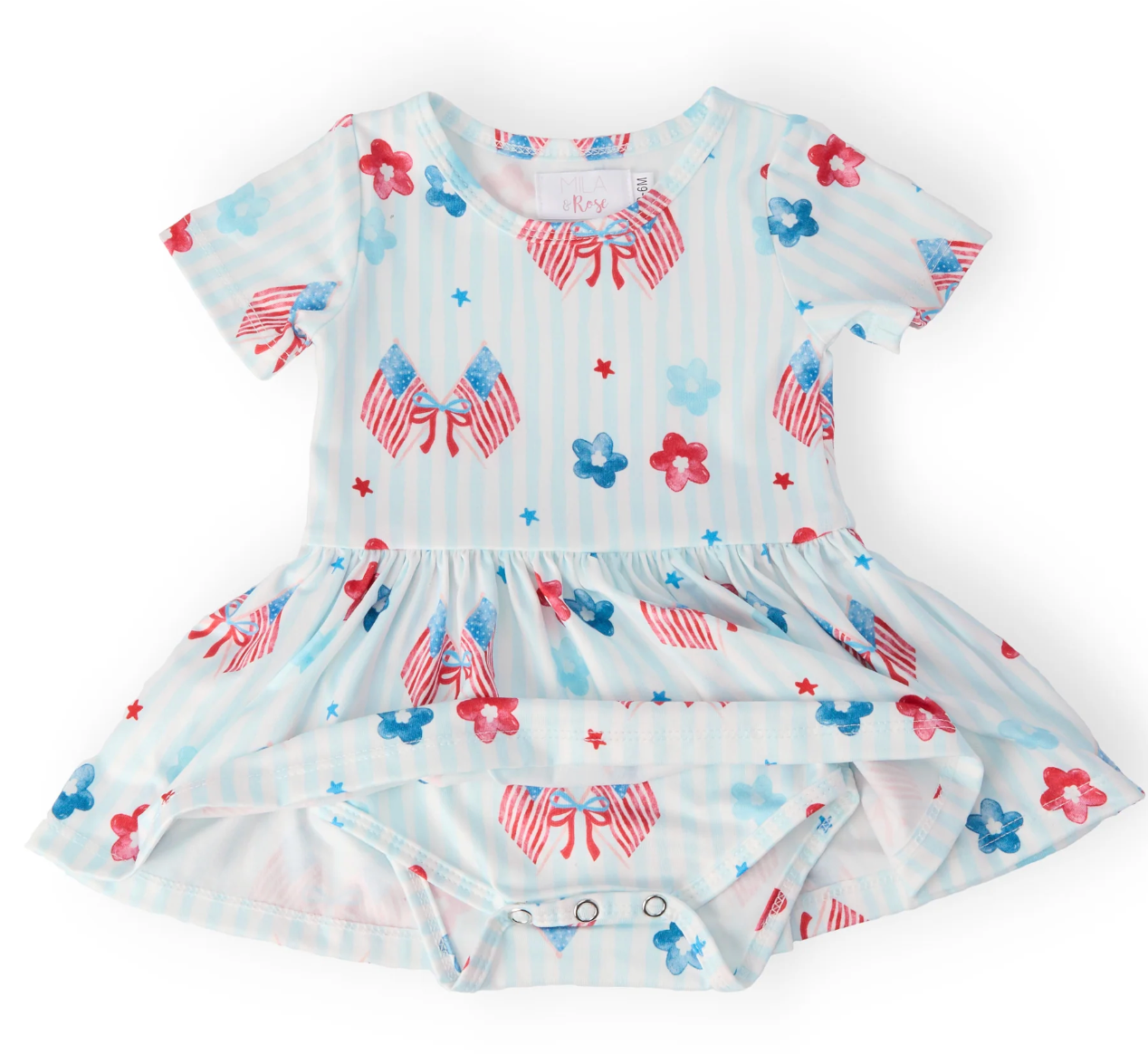 Home of the Brave S/S Twirl Bodysuit