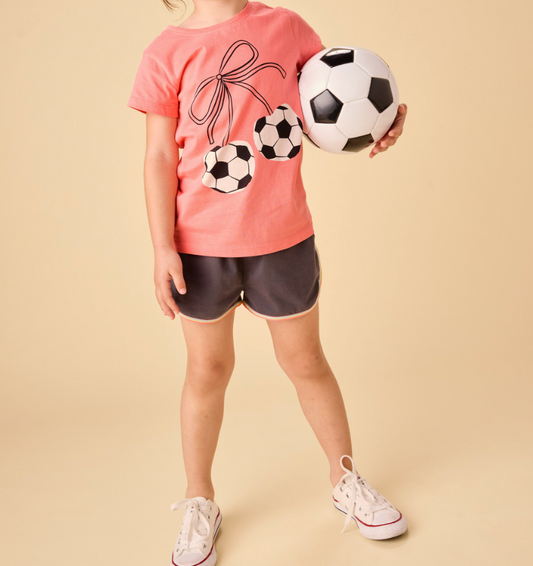 Soccer Bow Tee