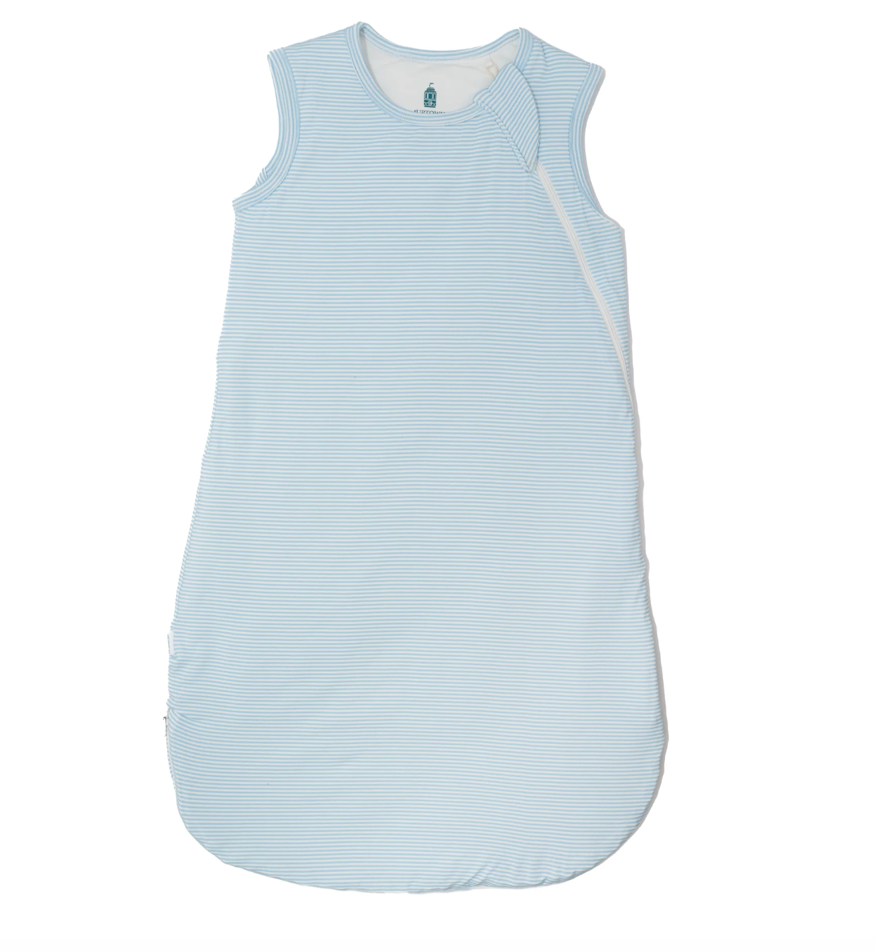 Sleep Bag - Dusty Blue Mini-Stripe