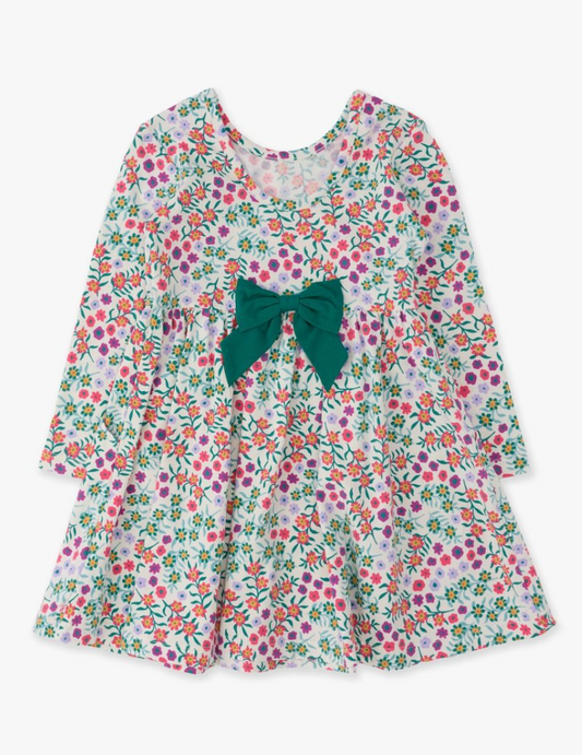 Wildflower Meadow LS Twirl Dress