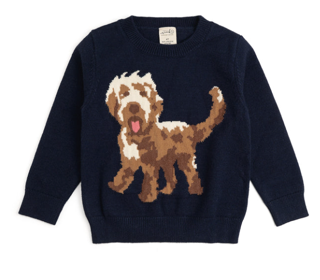 Vintage Puppy Sweater