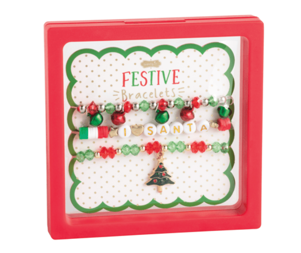 Holiday Beaded Bracelets
