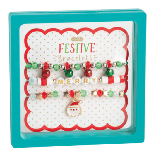 Christmas Beaded Bracelets