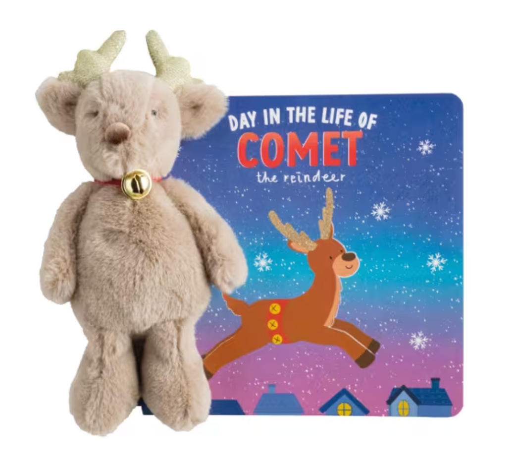 Plush Reindeer Book