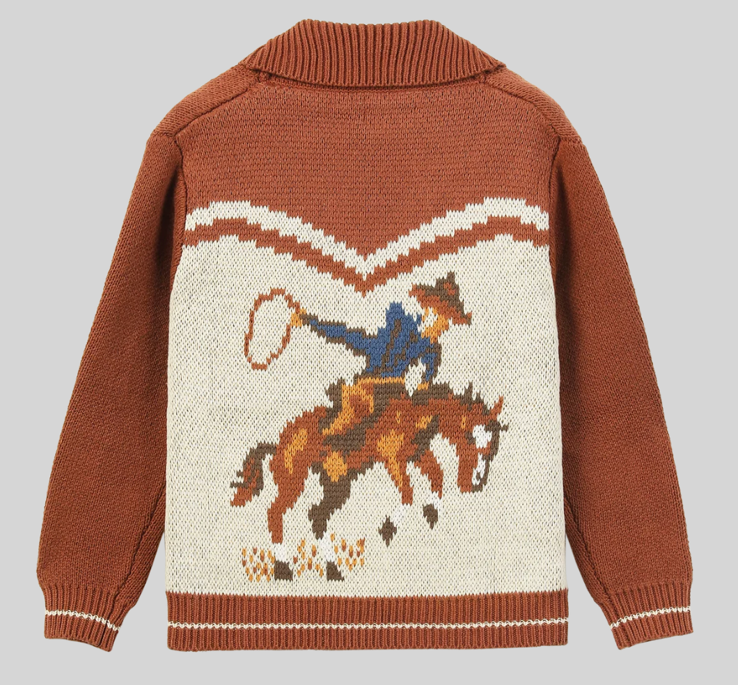 Yeehaw cowboy cardigan