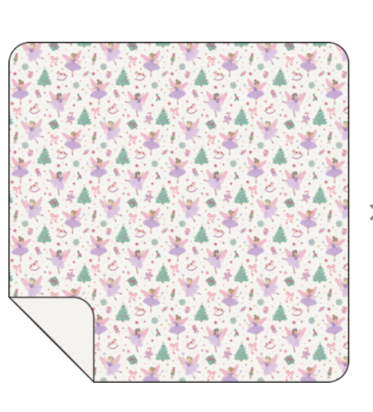 Sugar Plum Fairies - Swaddle Blanket