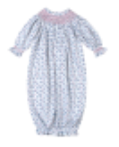 Callie Floral Hand Smock Bishop Gown
