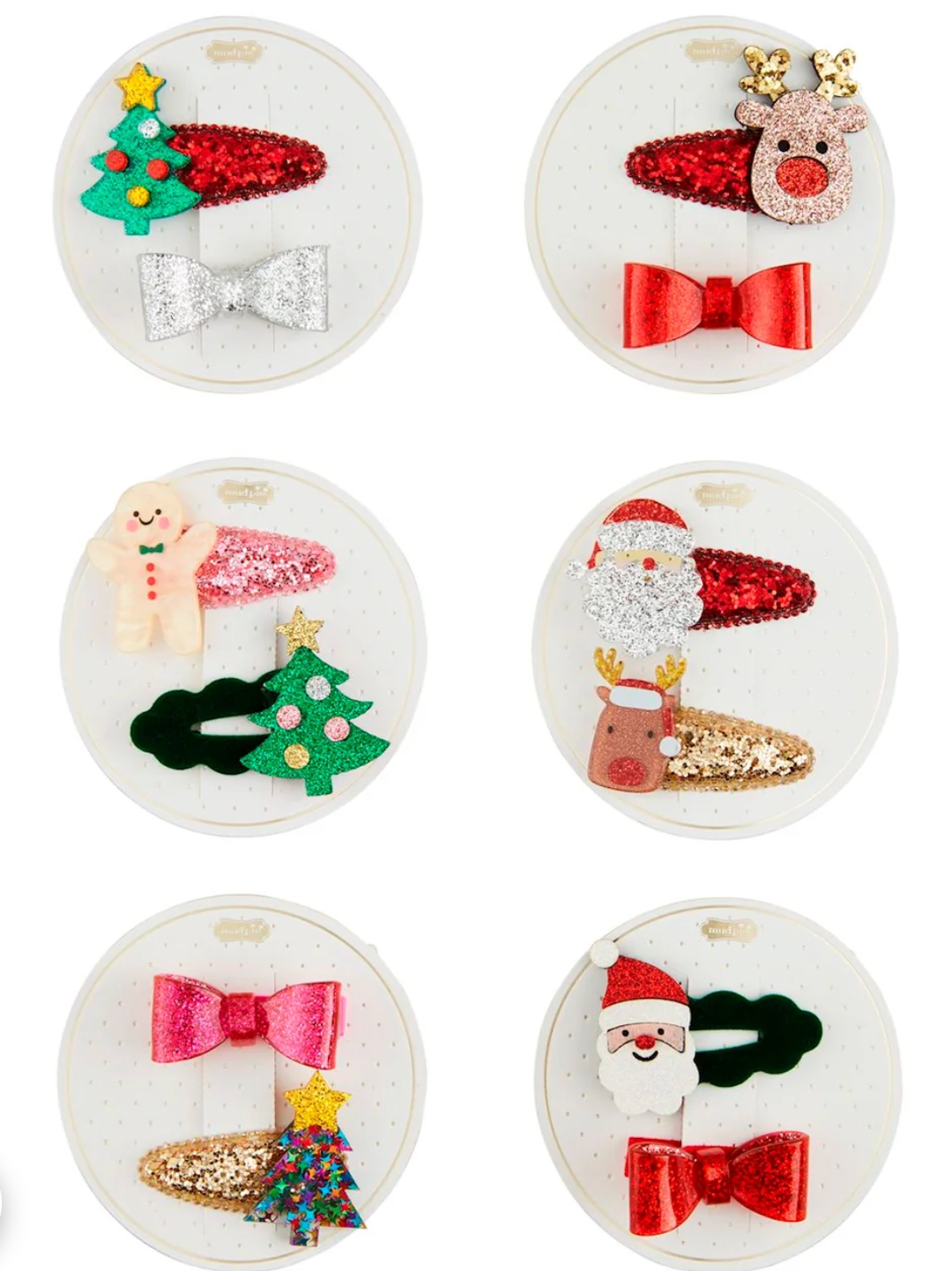 Christmas Hairclip Sets