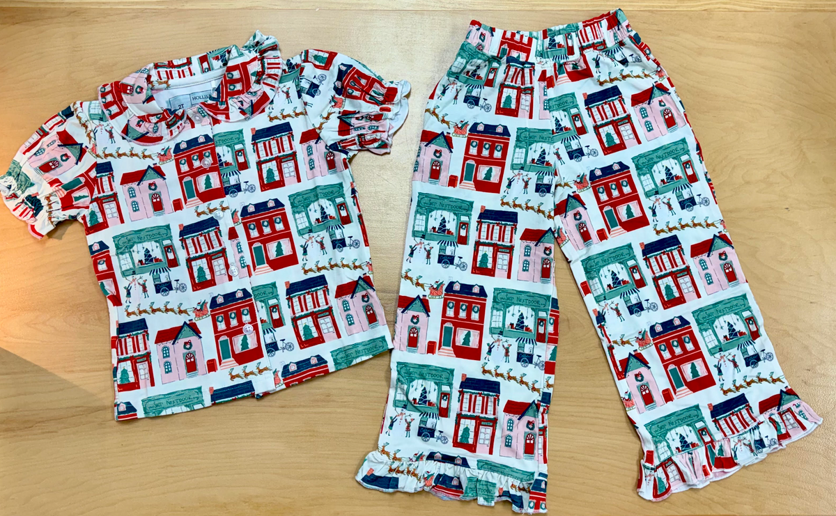 Sophie PJ Set - Christmas Village