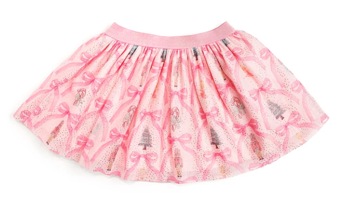 Nutcracker Trellis Christmas Tutu Skirt