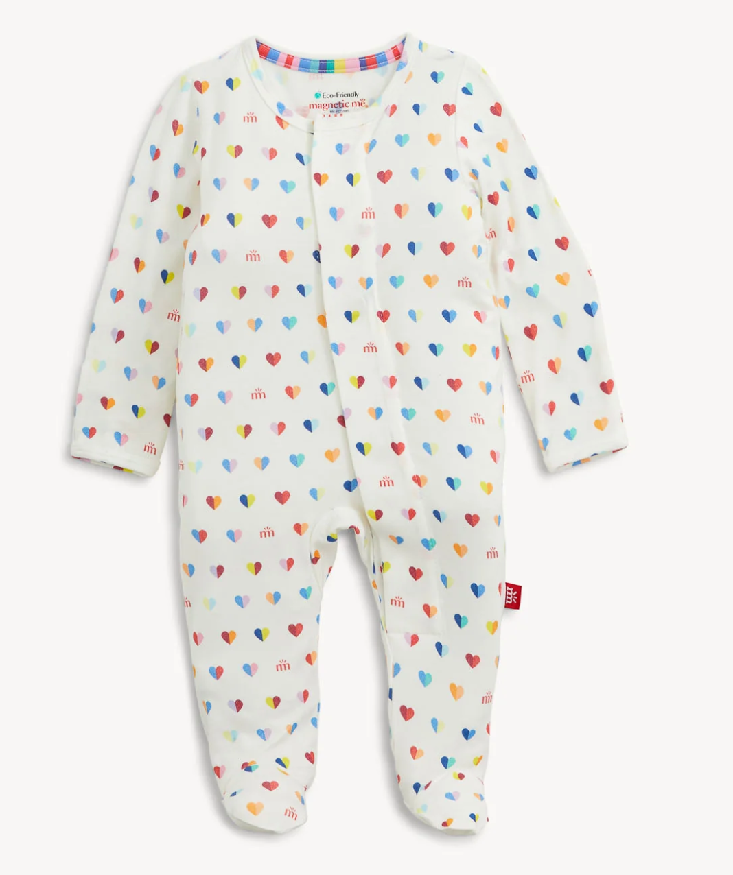 Branded Heart Modal Footie