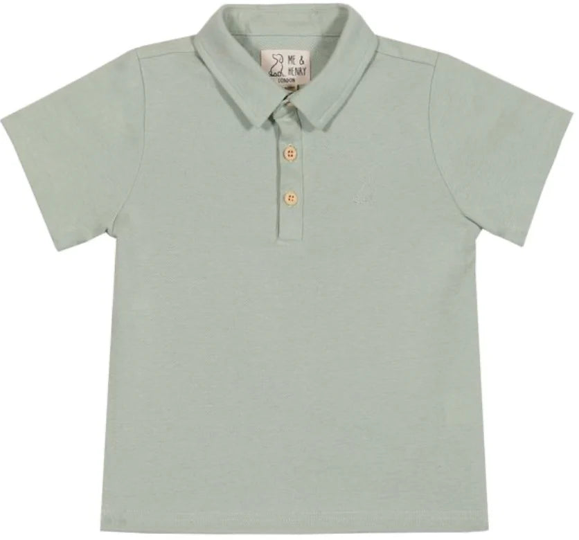 Shipping Polo - Sage Pique