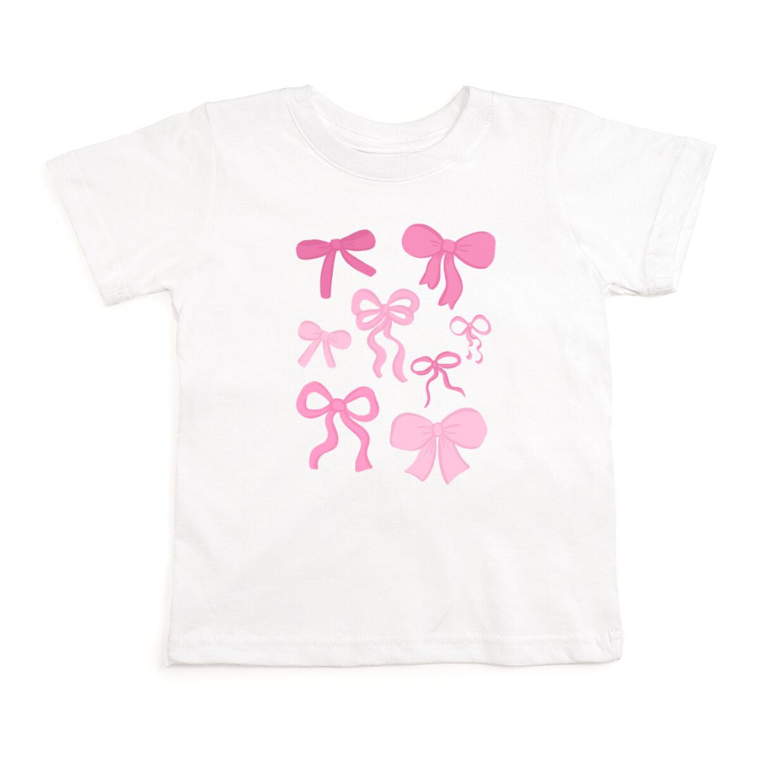 Coquette Bow Doodle Short Sleeve Tee