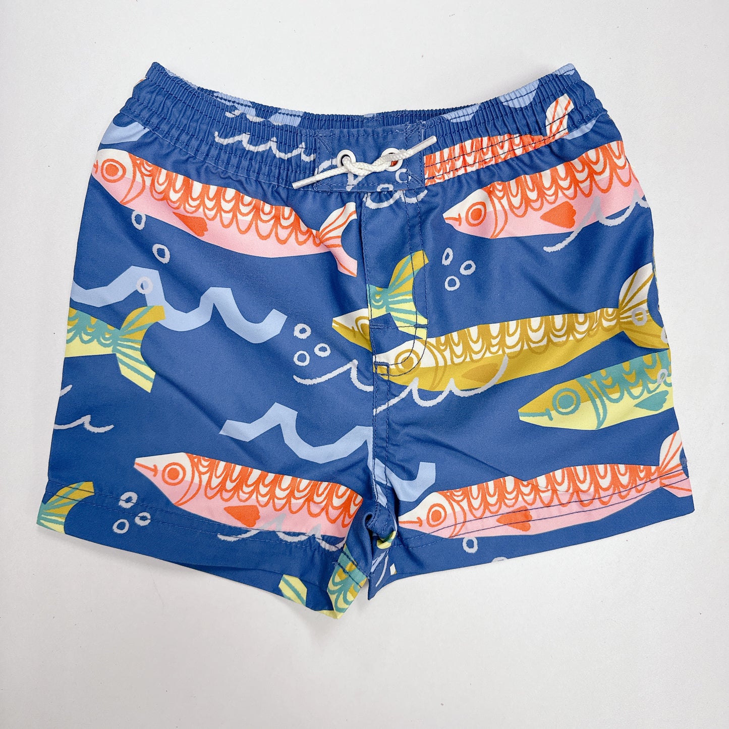 Mid Length Swim Trunks - Sardines