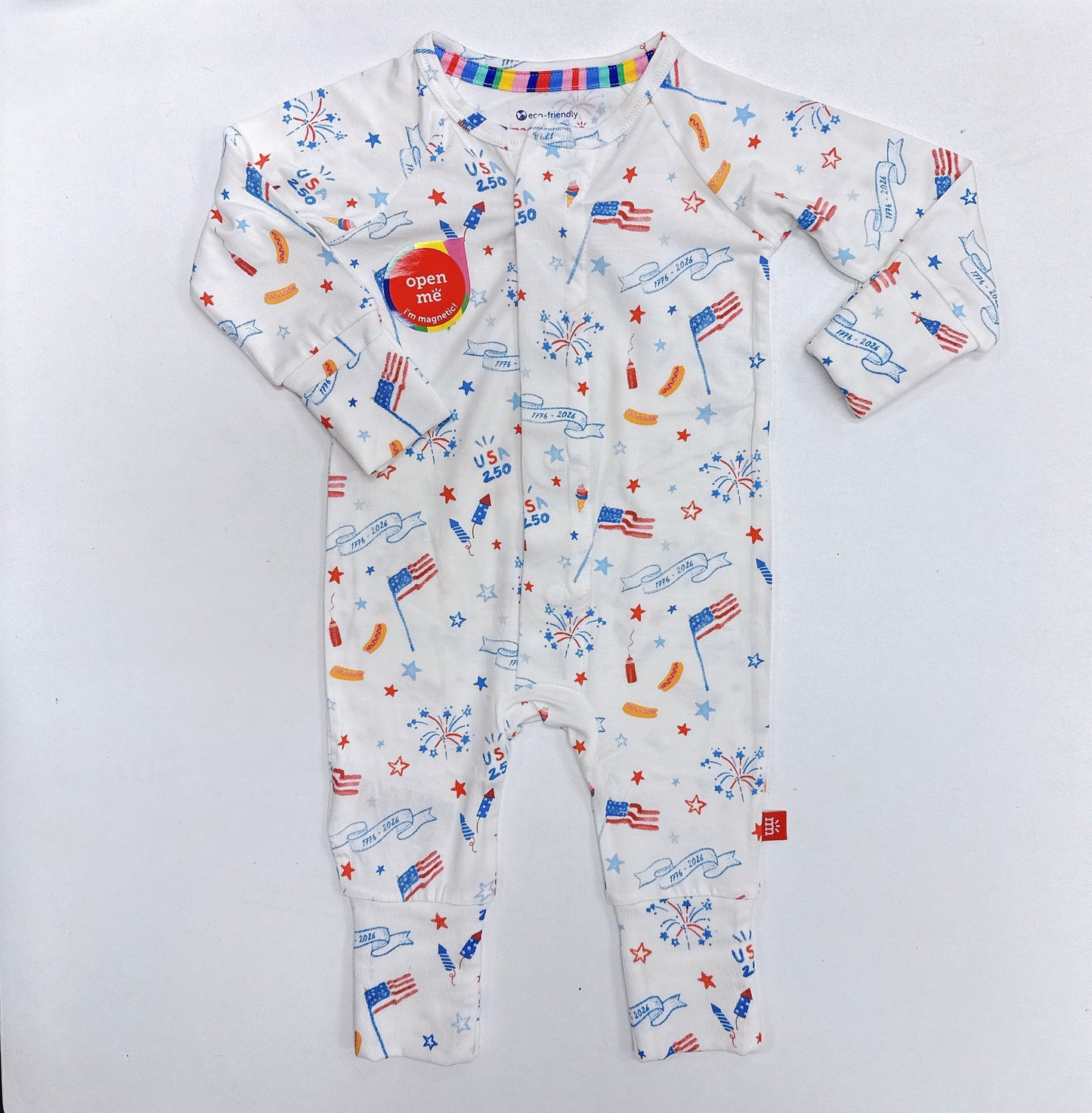 USA 250 Magnetic Convertible Coverall