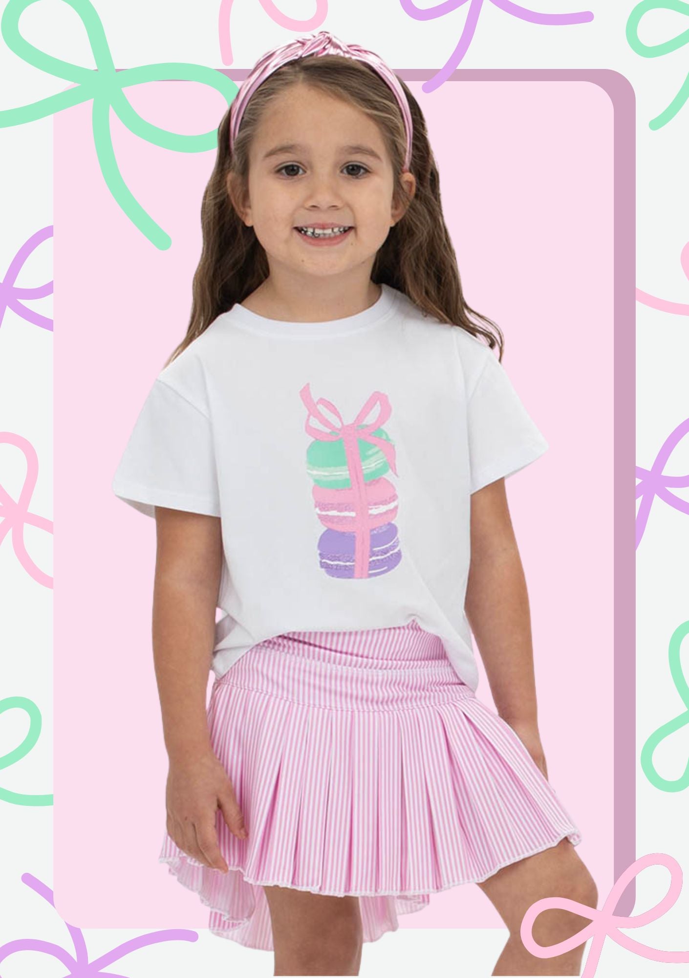 Macaroon White Boxy T
