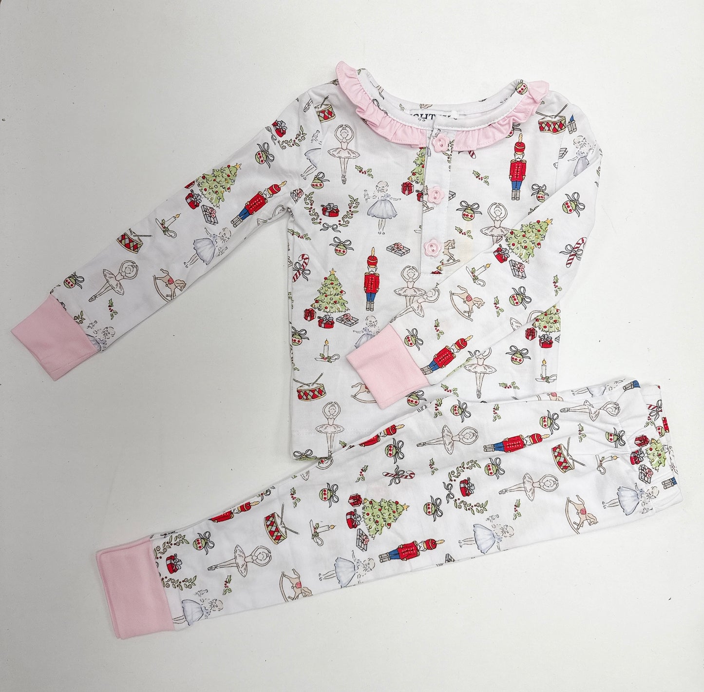 Nutcracker Girl's PJ Set