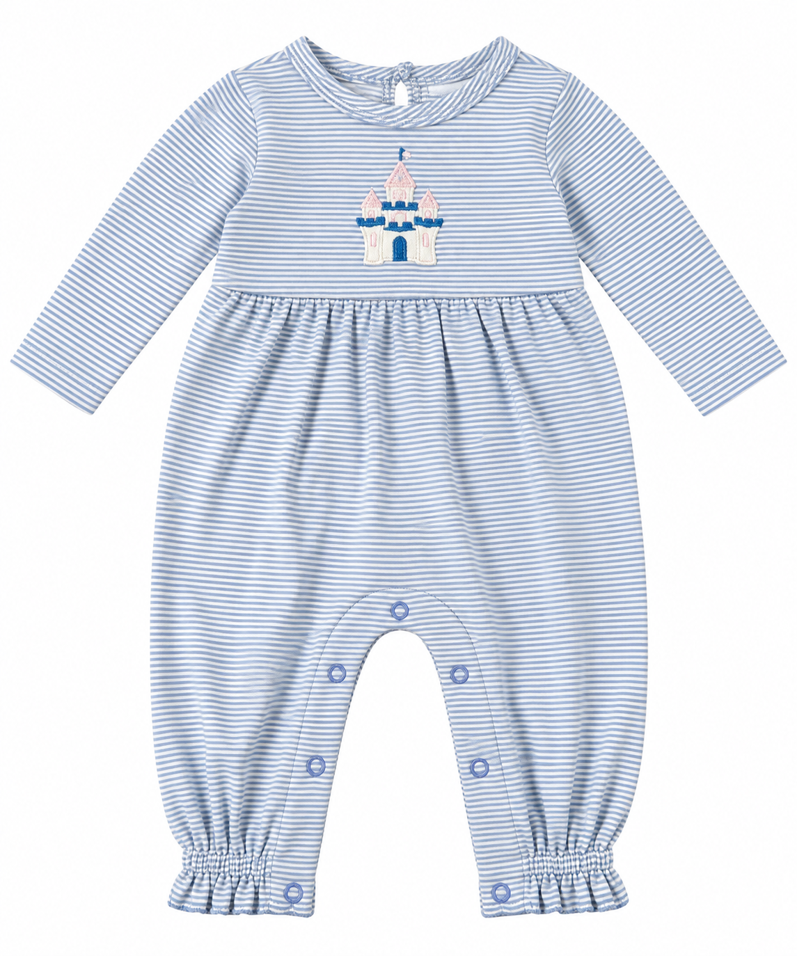 Castle Applique Girl's Romper