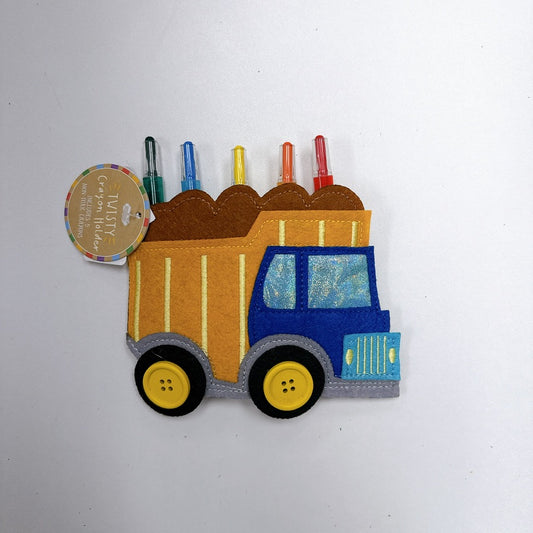 Truck Twisty Crayon Holder