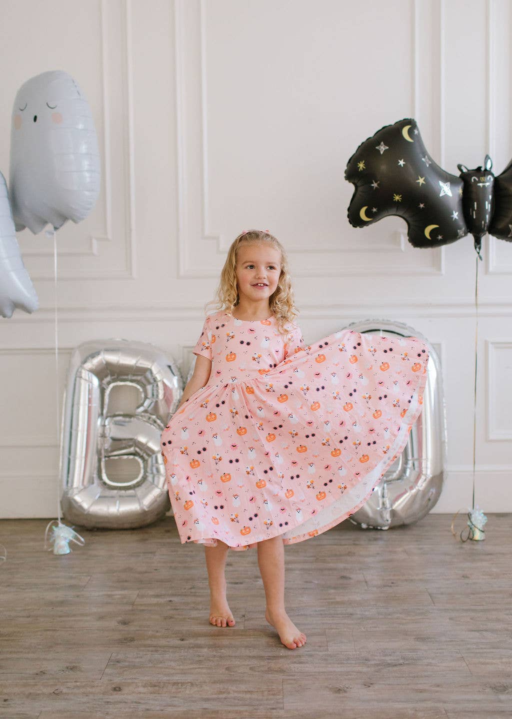 Classic Twirl Dress in Hippie Halloween | Girls Dress