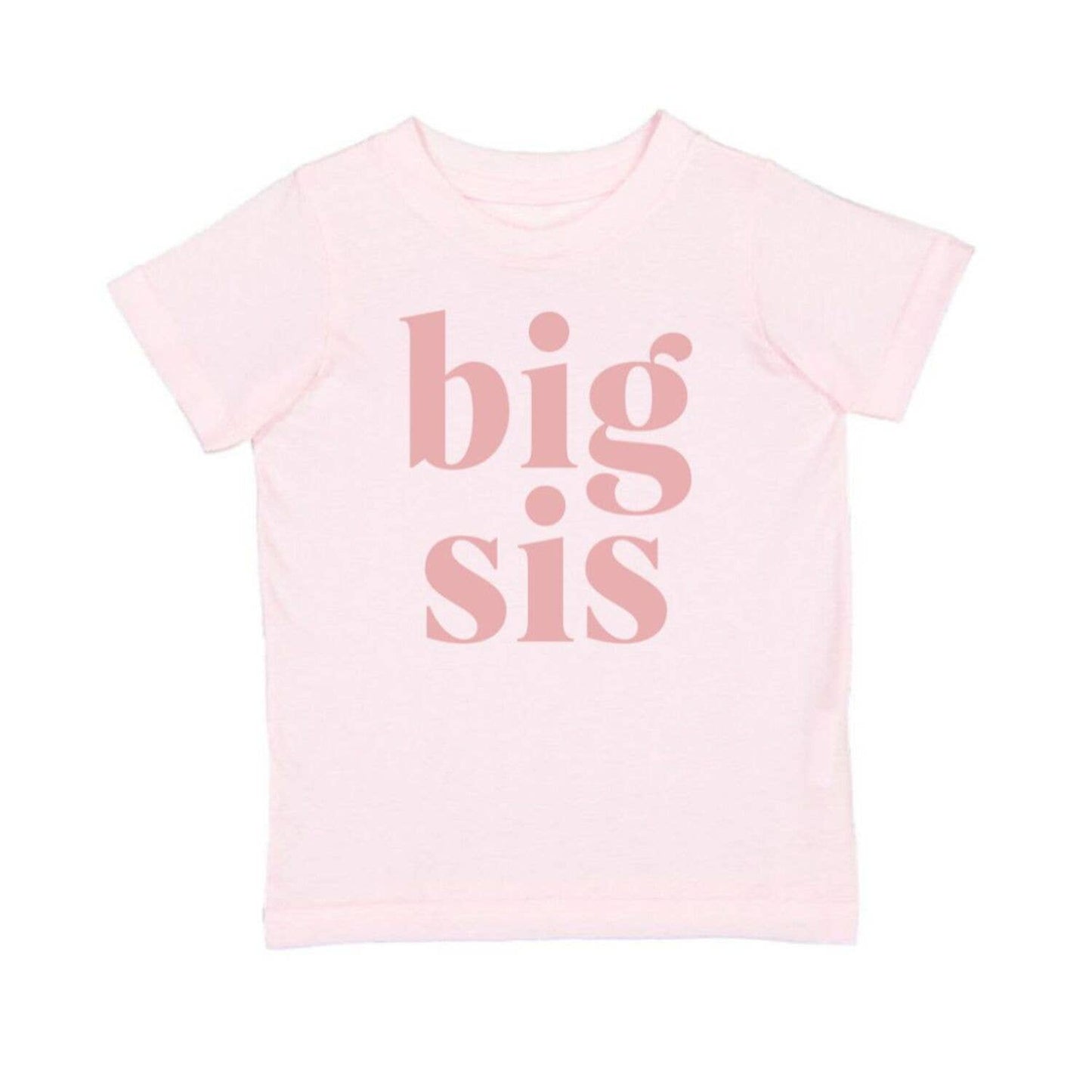 Big Sis Short Sleeve Shirt - Pregnancy Announcement - Family