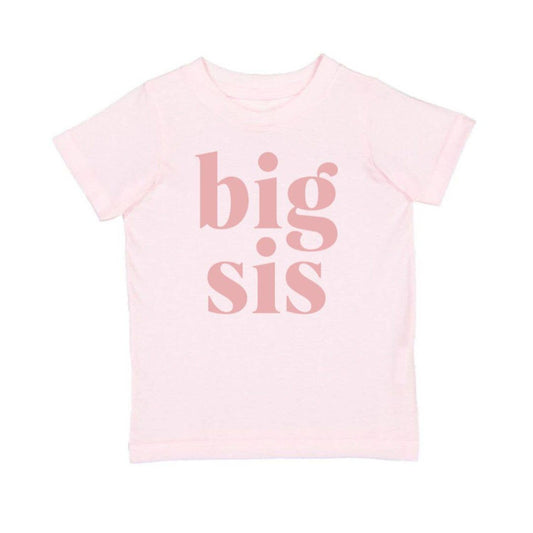 Big Sis Short Sleeve Shirt - Pregnancy Announcement - Family