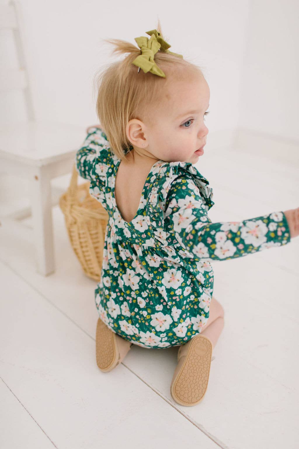 Leah Romper in Canyon Flower