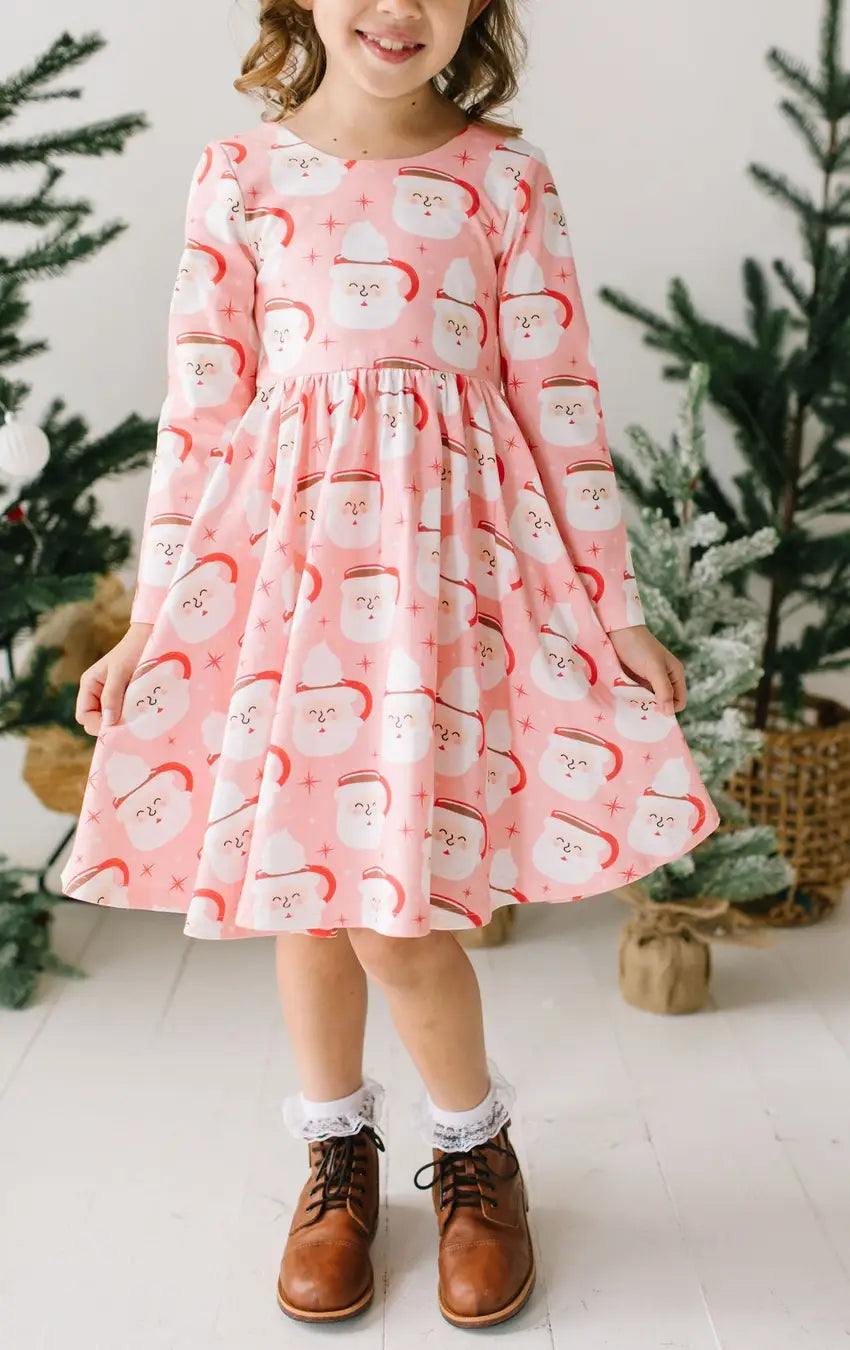 Gwendolyn Dress in Santa Cocoa | Christmas Dress