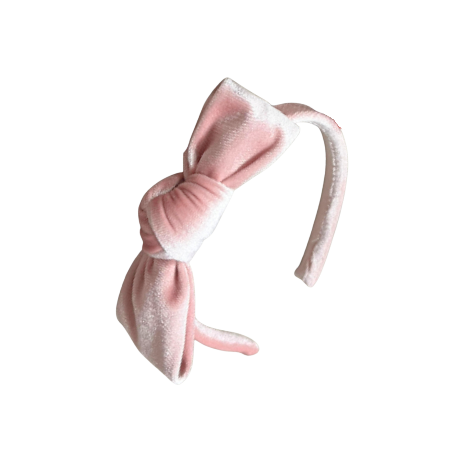 Velvet Fabric Bow Headband