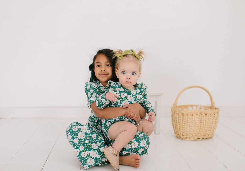 Leah Romper in Canyon Flower