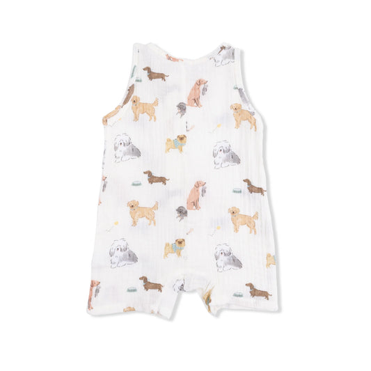 Awesome Dogs- Shortie Romper