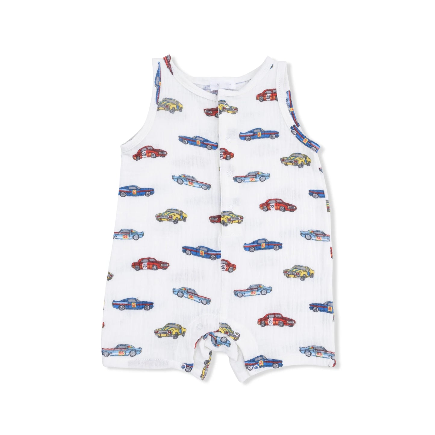 Race Car- Shortie Romper
