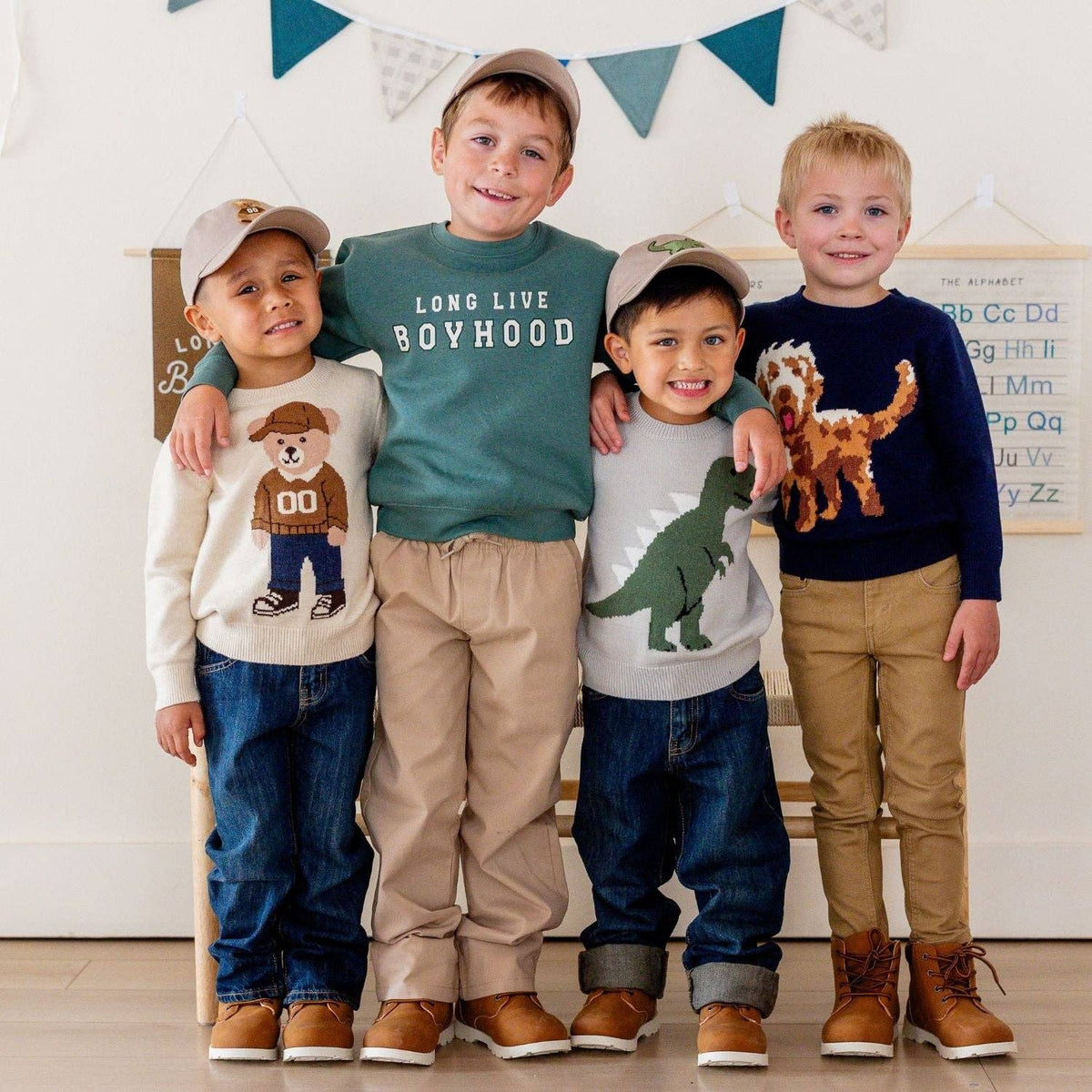 Long Live Boyhood Sweatshirt - Boys Clothing - Fall/Winter