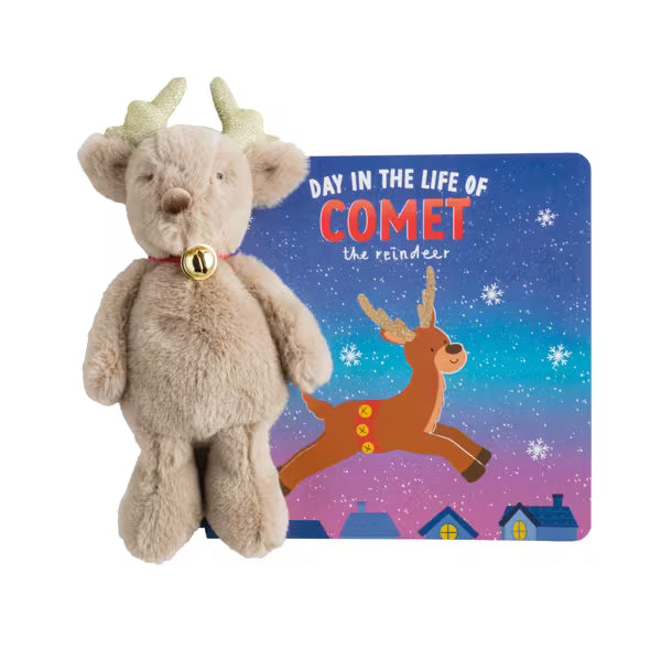 Plush Reindeer Book