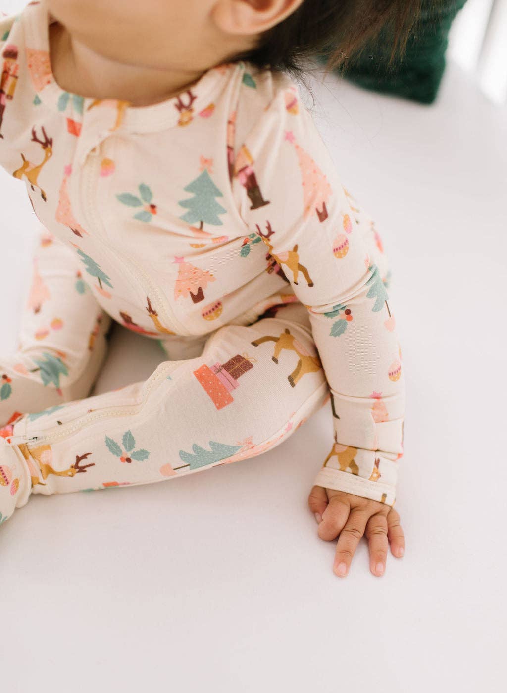 Zippy Bamboo Baby Pajama in Nutcracker | christmas