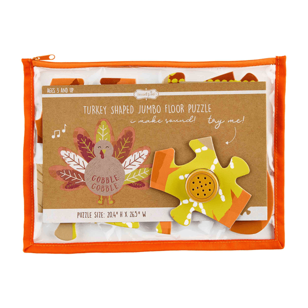 Turkey Shaped Jumbo Floor Puzzle