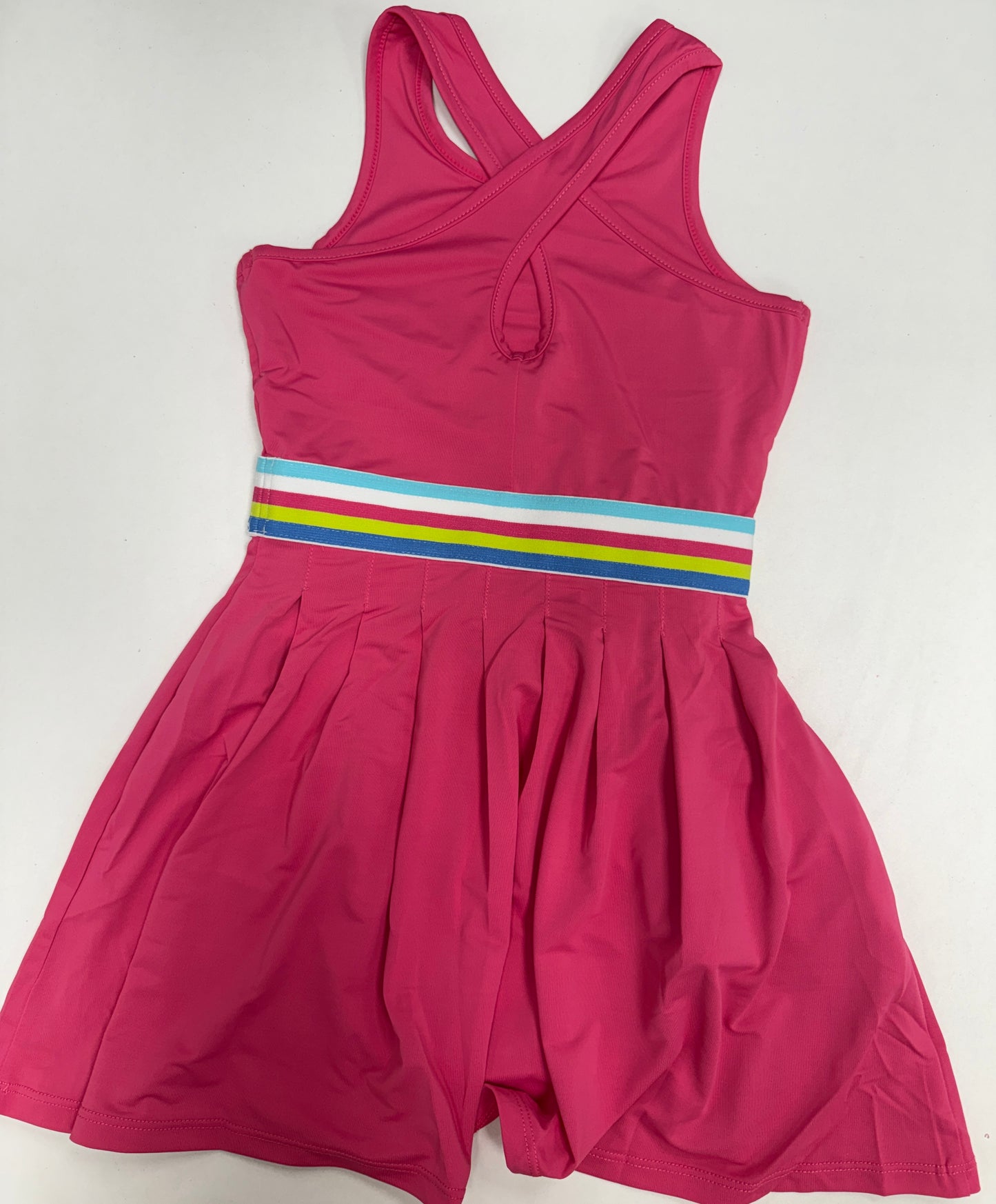 Pleated Active Dress - Fandango Pink