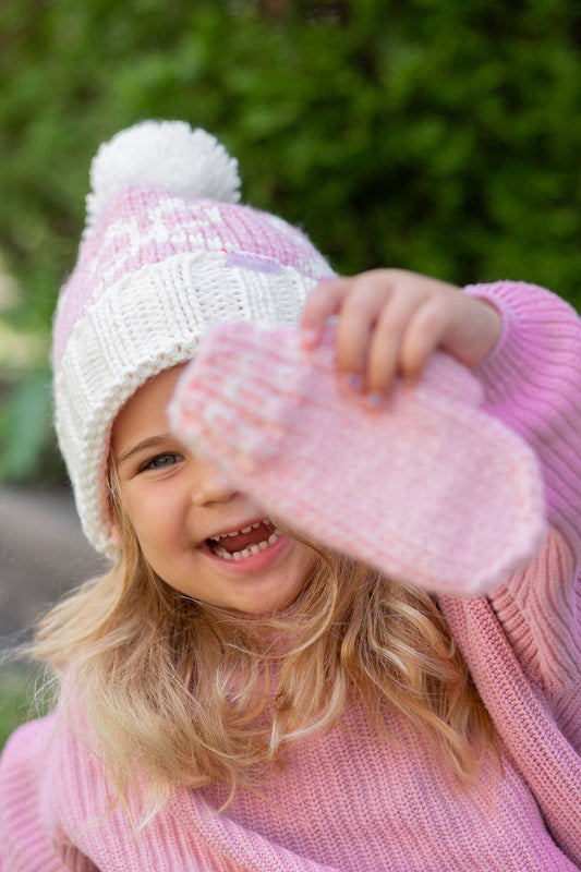 Bows Bobble Hat (Baby, Toddler, Kid)